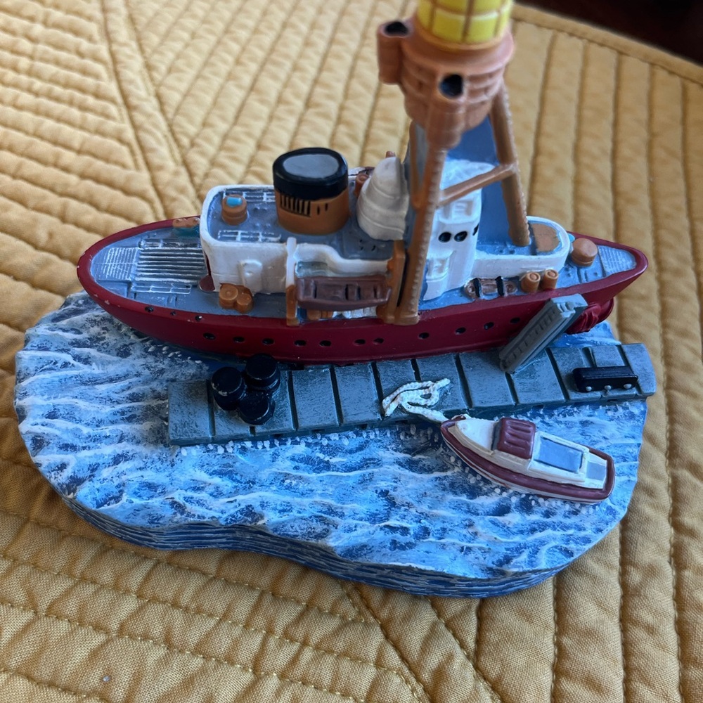 Nantuckett II Lightship MA (Massachusetts) Spoontiques Lighthouse